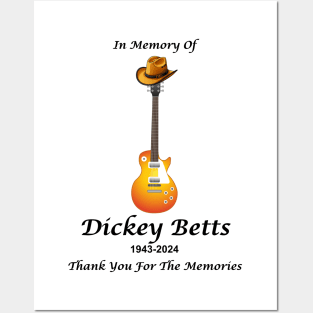 Dickey Betts Posters and Art